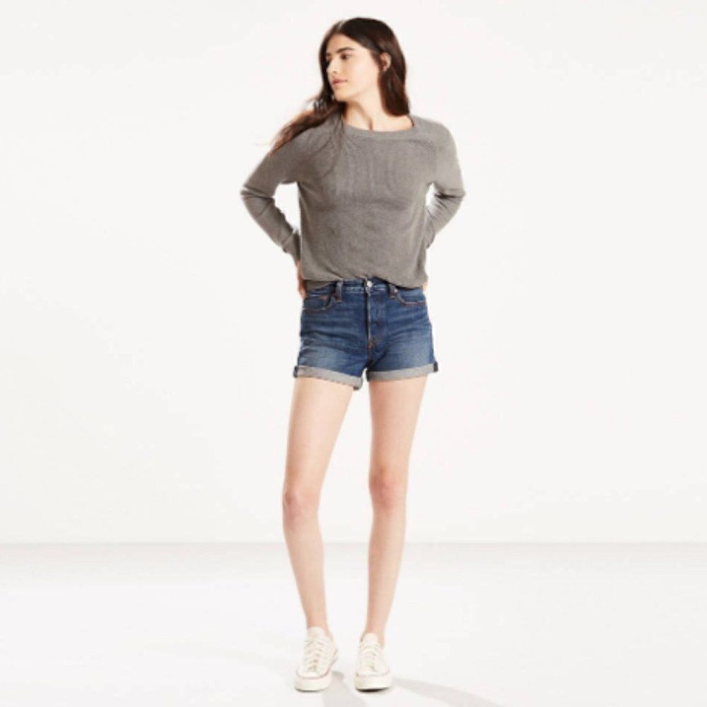 Levi's High Rise Wedgie Fit Shorts